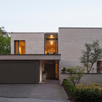 Blick auf den Eingang