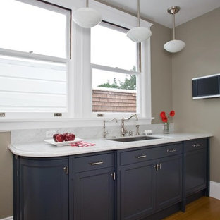 Curved Corner Cabinets Houzz