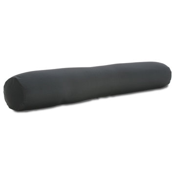 Black Cover Only, For Microbead Body Pillow Cover 47"X7"