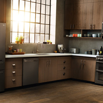 LG Black Stainless Steel Appliances