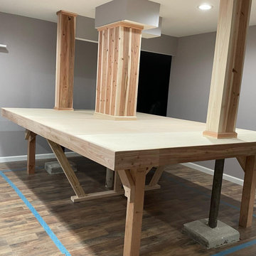 Basement Train Table