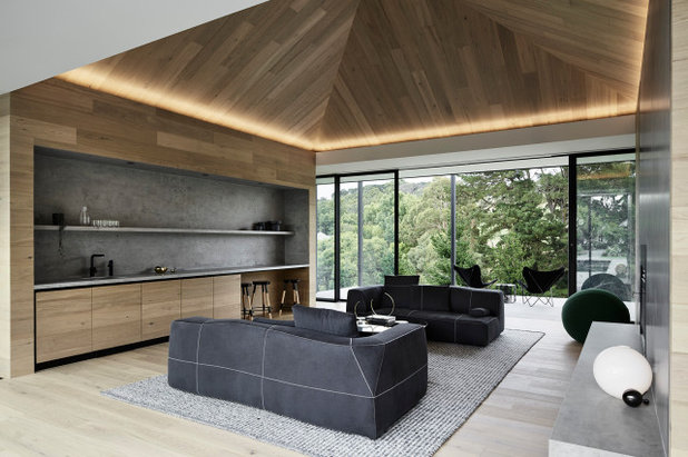 Contemporary Living Room by Neolith Australia
