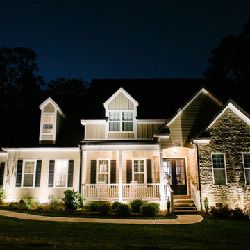 Minneapolis Outdoor Lighting Stone Facade & Siding