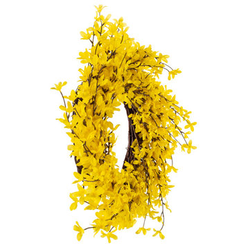 Yellow Forsythia Wreaths
