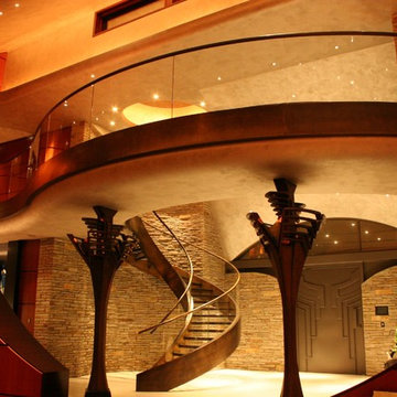 Residential Curved Staircases
