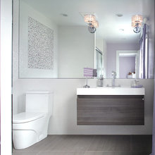 Downstairs half bath