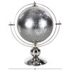 Midcentury Stainless Steel and PVC Decorative Globe, 11"