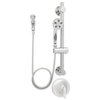 Caspian Shower Package With ADA Hand Shower and Grab Bar, Polished Chrome