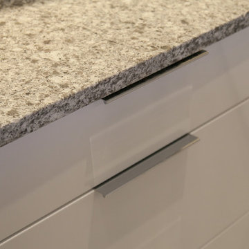 Modern Kitchen Cabinet Closeup
