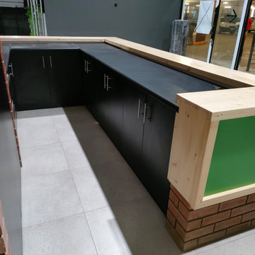Children's play venue Reception area, lockers and Kitchenette