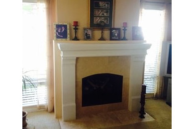Fireplace remodel HB