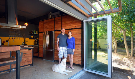 Houzz TV: A Couple’s Garage Becomes Their Chic New Home