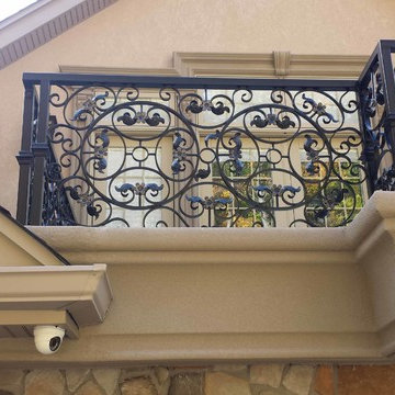 Decorative Exterior Railing