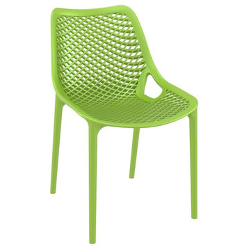 Compamia Air Dining Side Chair, Set of 2, Tropical Green
