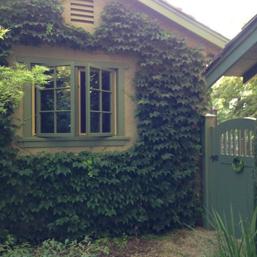 English Garden for a Craftsman Remodel at Home Ranch