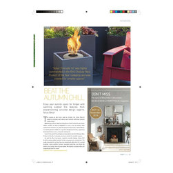 Solus Decor Featured in the Press - Fire Pits