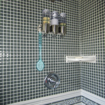 Turning a very small master bath into a pleasant space