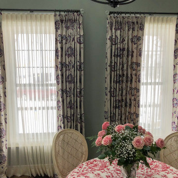 Pinch Pleat Panels