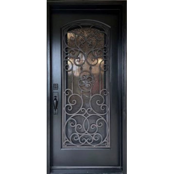Forever Doors, Exterior Front Entry Composite Door FRR02S, 36"x80", Both