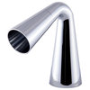 Polished Chrome Widespread Cone Waterfall Bathroom Faucet