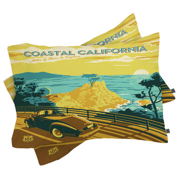 Deny Designs Anderson Design Group Coastal California Pillow Shams, King