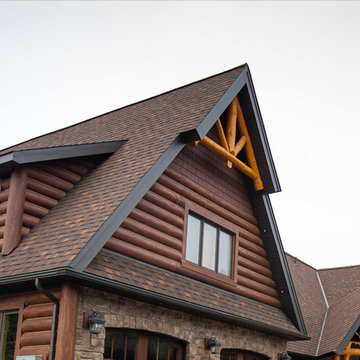 Concrete Log Siding Homes