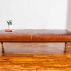 Leather bench - Indoor Benches
