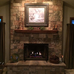 Cultured Stone Fireplaces - Indoor Fireplaces
