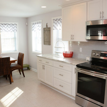 Annapolis, MD White Kitchen Remodel