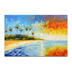 Kings Wood Art Pissarro/_Alien Beuty II 24x30 Fine Art Canvas Print Multicolor