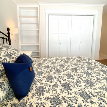 Guest Bedroom Built-In Wall Storage