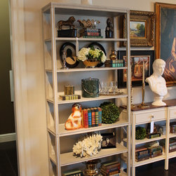 Charleston Regency Broad Stone Bookcase - Bookcases