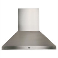Cavaliere Stainless Steel Wall Mount Range Hood, Brushed Stainless Steel, 30"