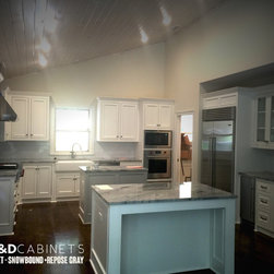 Inset kitchen - Snowbound + Repose Gray - Products