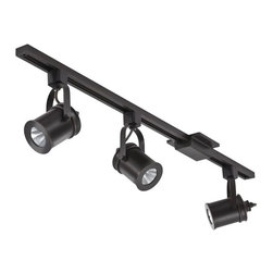 Lithonia Lighting - Lithonia Lighting 44.5 in. 3-Light Oil-Rubbed Bronze LED Integrated Track - Track Heads And Pendants