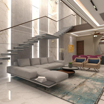 Modern Minimalist 3BHK — Jaipur"