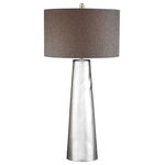 Elk Home - Tapered Cylinder Mercury Glass Table Lamp - Tapered Cylinder Mercury Glass Table Lamp