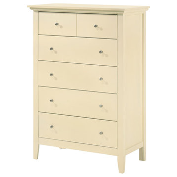 Hammond Beige 5 Drawer Chest of Drawers (32 in L. X 18 in W. X 48 in H.)