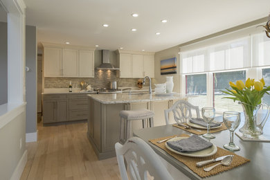 Kitchen - transitional kitchen idea in Boston