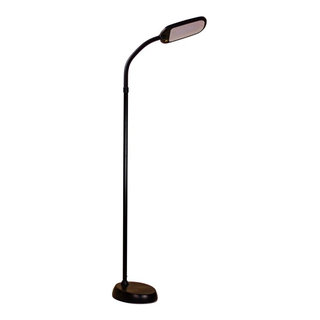 Dimmable Bendable Neck Bedside Reading Light /Desktop Lamp with LED Head  Touch Control (B1)