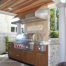 grill backsplash