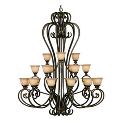 Kichler 12 Light Olde Bronze Up Chandelier - Products