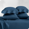 Bare Home Microfiber Pillowcases - Multi-Pack, Dark Blue, Standard, Set of 4