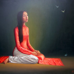Young Lady 01 - Paintings