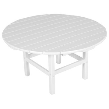 Ivy Terrace Round 38" Conversation Table, White