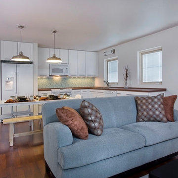 A small, inexpensive, livable home in Fargo by Stahl Architects.