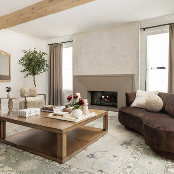 Fireplace Focal Point with Timeless Touches