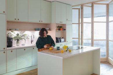 The Ultimate Minimalist Kitchen Remodel: A Japandi-Inspired Design for Berlin Ex