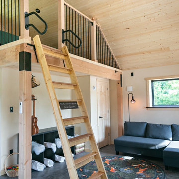 Prefabricated Straw Bale Family Cabin