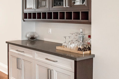 Inspiration for a home bar remodel in Toronto